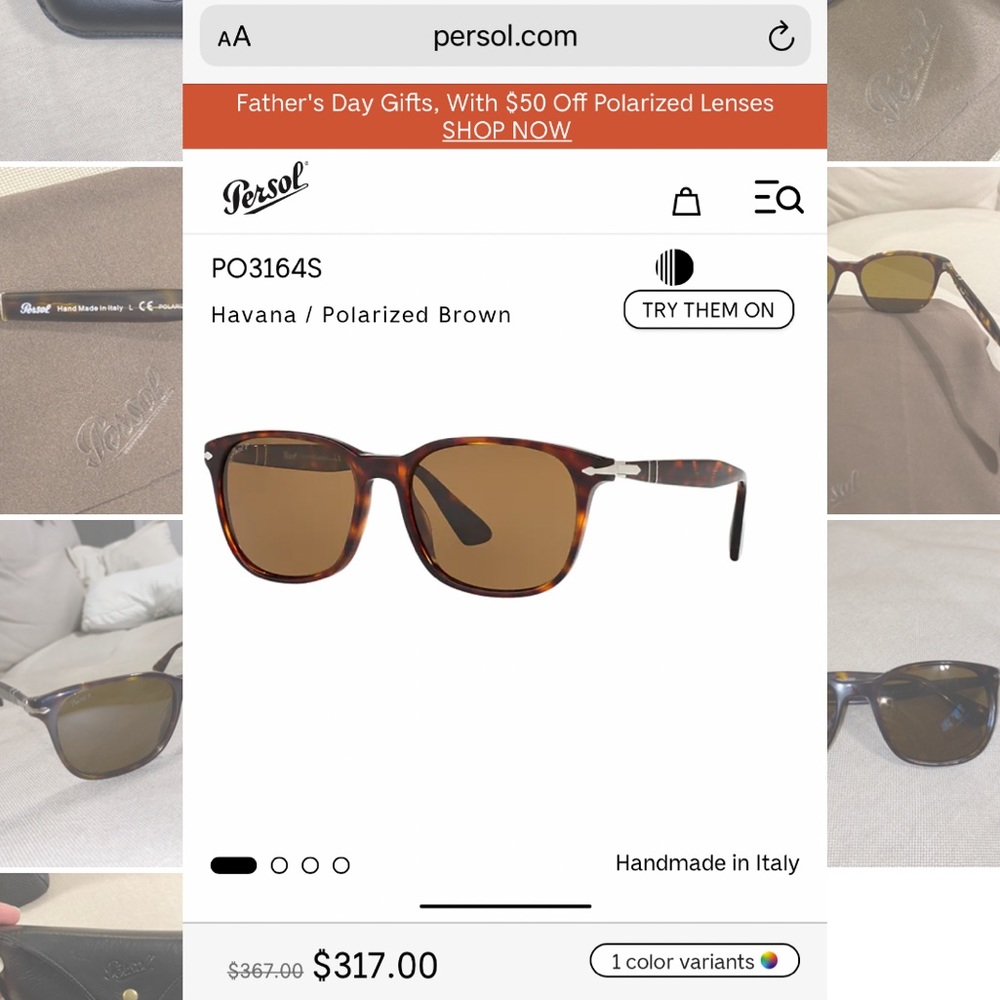 Men’s Persol Sunglasses